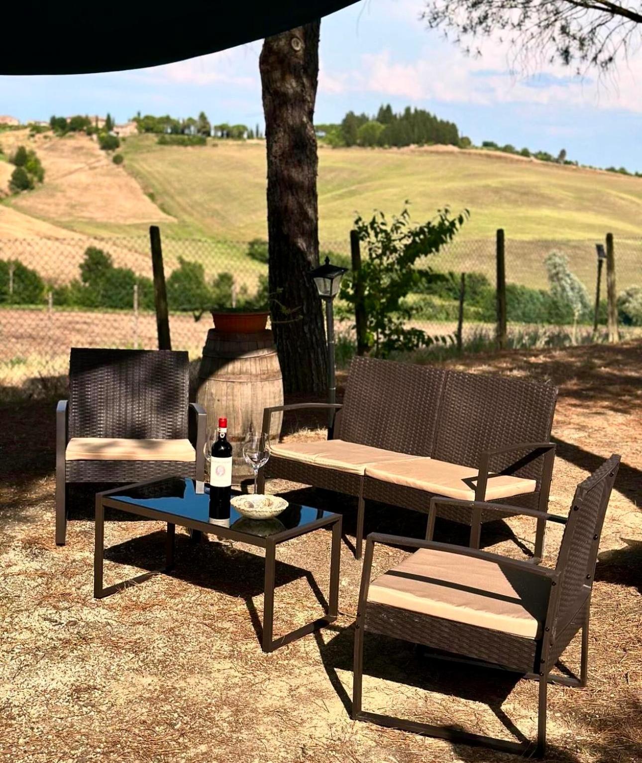 Agriturismo La Terrazza Sul Mangia Siena Ngoại thất bức ảnh